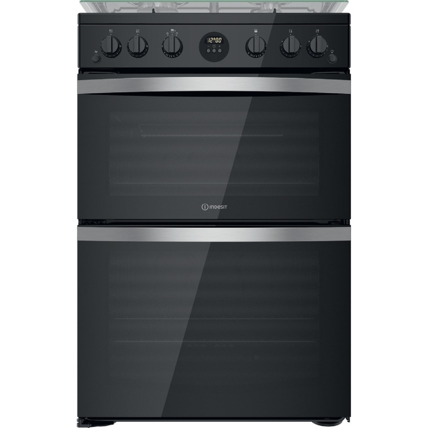 Indesit double oven cooker sale